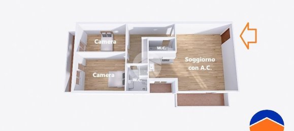 Apartamento de 3 habitaciónes en Latina, Italy No. 7059 44