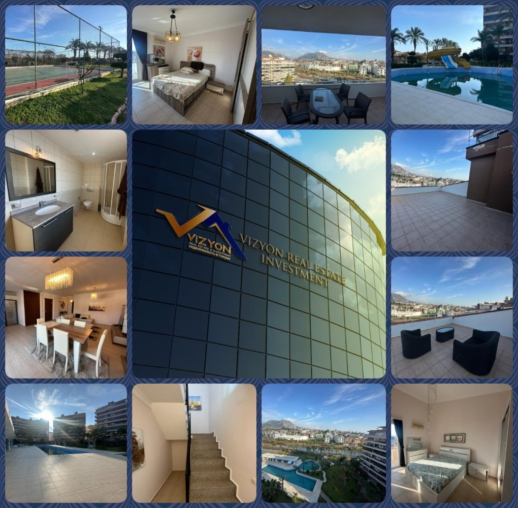 Penthouse 3+1 in Tosmur, Turkey No. 9331