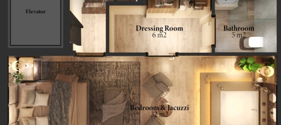 Villa 3+1 in Ovacik, Turkey No. 4260 11