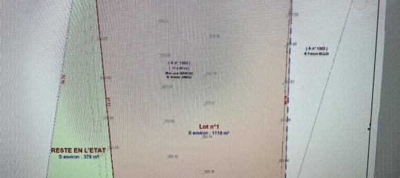 1119m² Land in Vezilly, France No. 155953 5