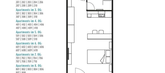 1 غرف نوم شقة في Munich, Germany رقم 165651 7