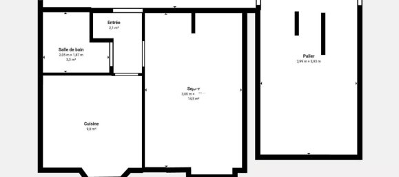 2 rooms Apartment in Nice, France No. 299780 6