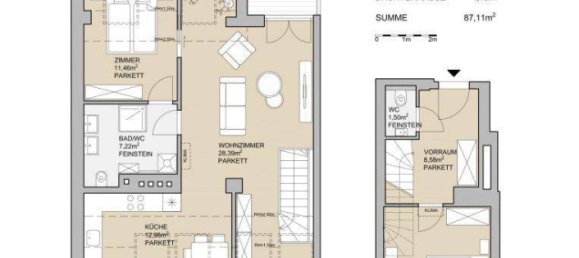 Duplex de 3 divisões em Penzing, Austria N.º 44939 23