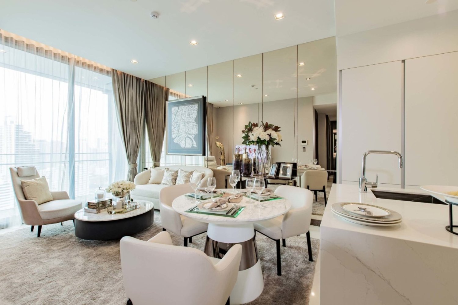 Кондоминиум  с 2 спальнями в Пляж Рейли, Таиланд № 62872