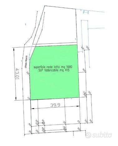 Grundstück in Caerano di San Marco, Italy 1680m², Nr. 289330