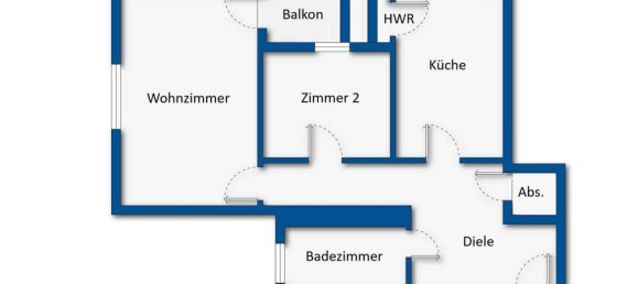 2غرفة شقة في Westend, Germany رقم 49134 10