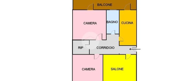 3 rooms Apartment in Palermo, Italy No. 235634 31