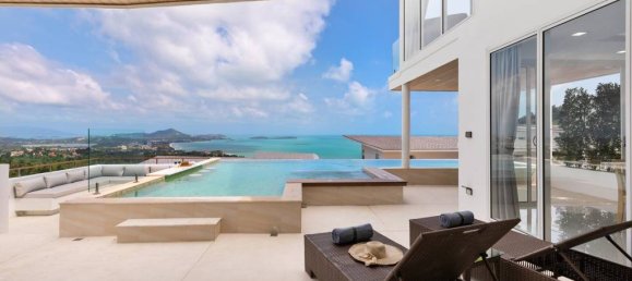 Вилла с 4 спальнями в Самуй, Таиланд № 13167 4