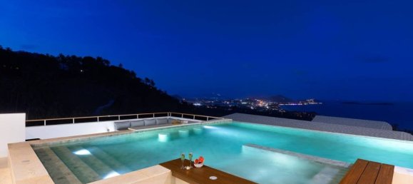 Вилла с 4 спальнями в Самуй, Таиланд № 13167 3