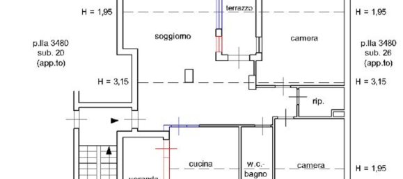 5 bedrooms Apartment in Partinico, Italy No. 316811 21