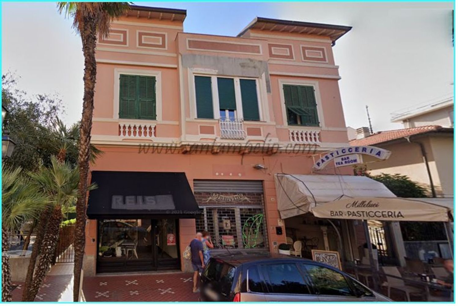 Imóvel comercial em Bordighera, Italy 50 m² N.º 313143