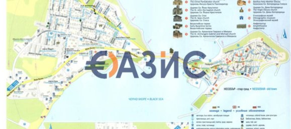 2 Schlafzimmer Wohnung in Nesebar, Bulgaria, Nr. 975 36