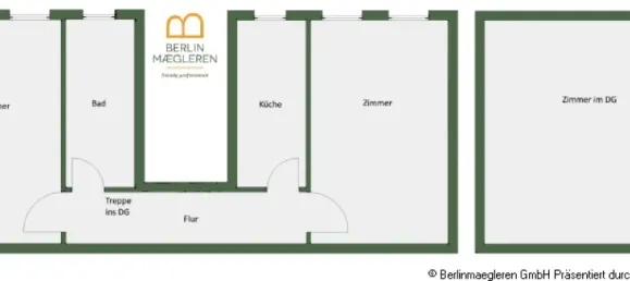 Дуплекс с 3 комнатами в Кройцберг, Германия № 105099 9