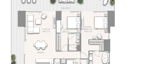 2 bedrooms Apartment in Dubai, UAE No. 102575 29