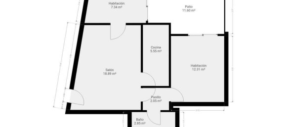 2 bedrooms Apartment in Cornella De Llobregat, Spain No. 137101 19