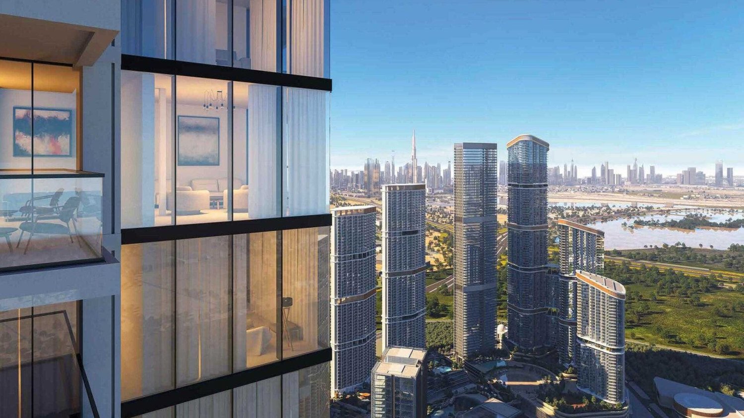 2 غرف نوم شقة في Skyscape Altius, Nadd Al Sheba, UAE رقم 63167