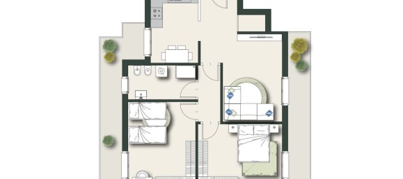 3-salle Appartement à Cologno Monzese, Italy No. 339075 18