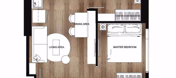 Apartamento com 2 quartos em condomínio em Wyndham Residence Bangkok, Thailand N.º 30661 6
