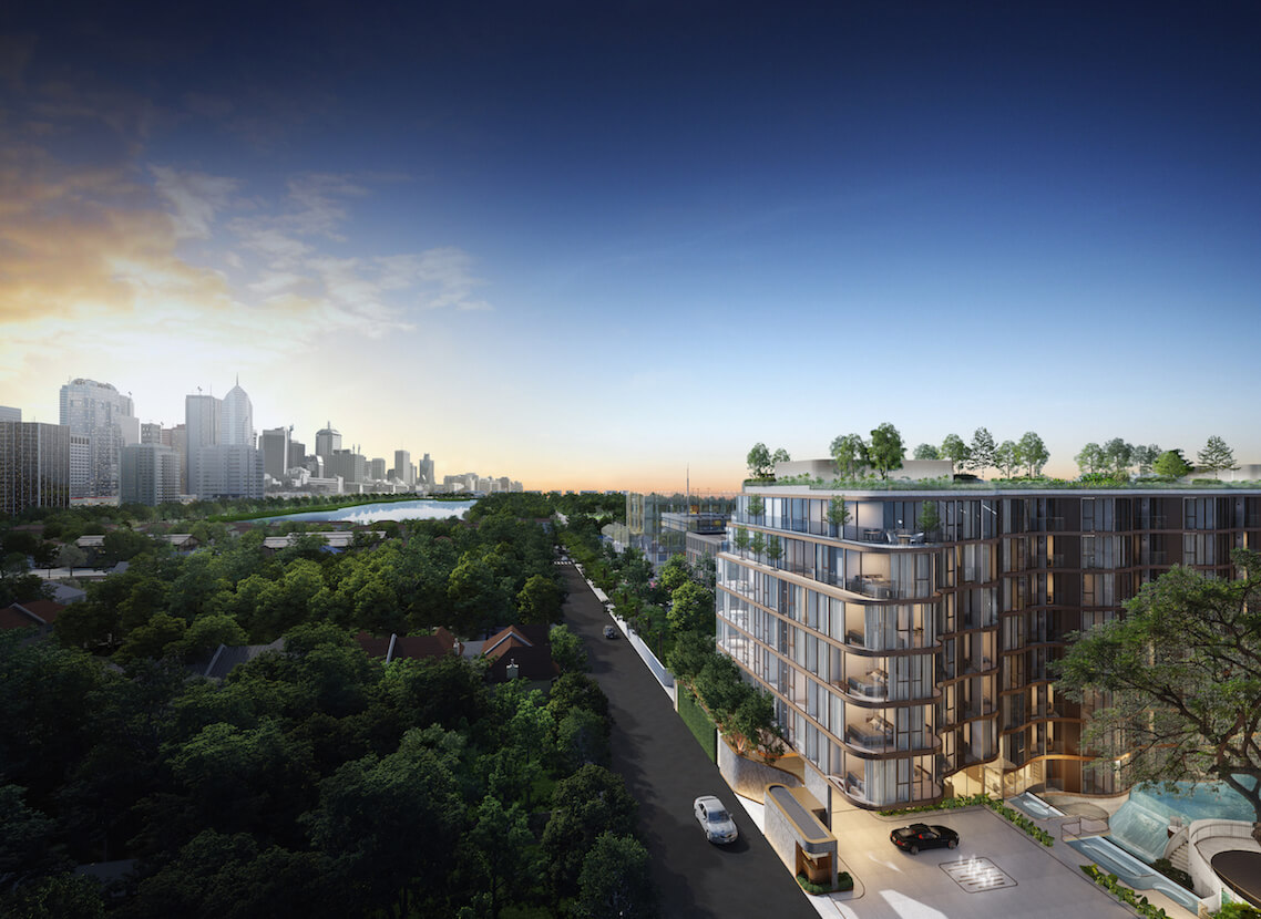 شقة 2 غرف نوم  في Bangkok, Thailand رقم 2444