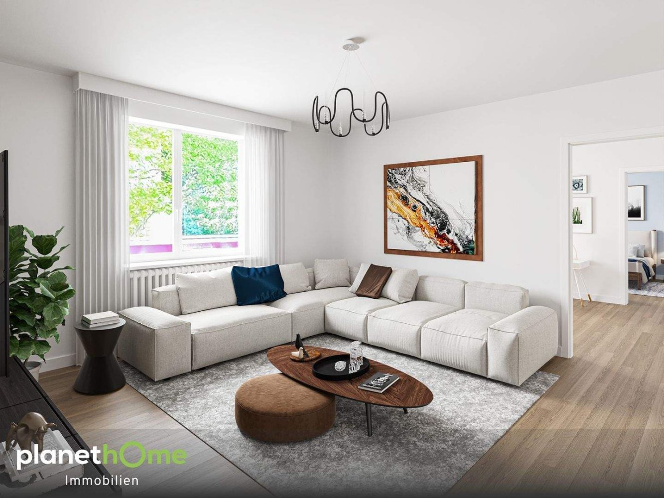 Квартира с 3 комнатами в Веринг, Австрия № 237265