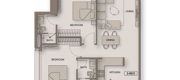 1 bedroom Apartment in Al Jaddaf, UAE No. 121689 6