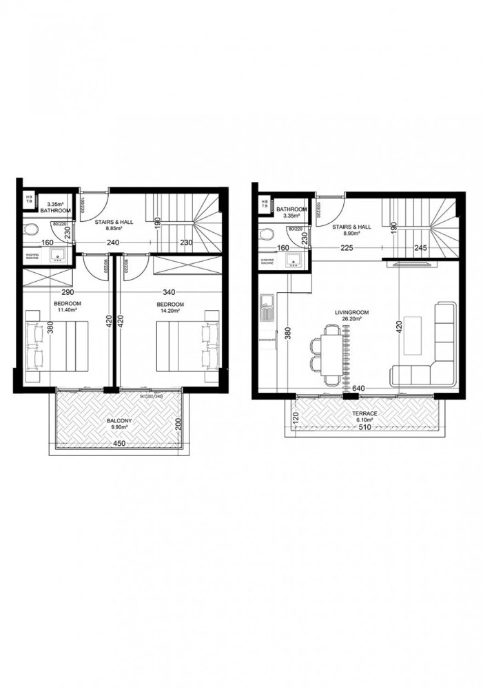 بانتهاوس 2+1 في Yekta Golden Valley, Oba, Turkey رقم 37772 1