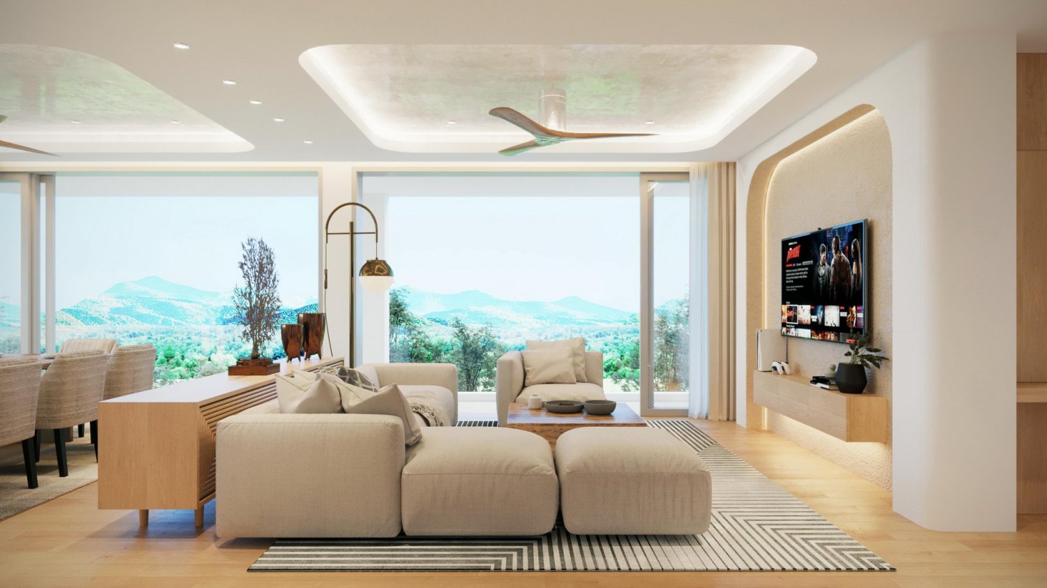 Apartamento de 2 dormitorios en Blue Canyon Heights, Phuket, Thailand No. 29464