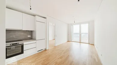 Квартира с 2 комнатами в Леопольдштадт, Австрия № 59138