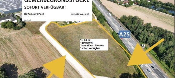 قطعة أرض في Wels, Austria 16698متر مربع رقم 208537 3