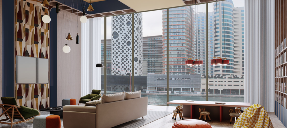 4 bedrooms Penthouse in JUMEIRAH LIVING BUSINESS BAY, Business Bay, UAE No. 59631 10