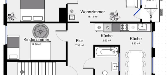 Apartamento de 1 dormitorio en Duisburg, Germany No. 296453 15