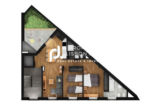 2 bedrooms Apartment in Lisbon, Portugal No. 275743