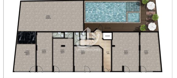 Apartment 1+1 in Alanya, Turkey No. 8230 14