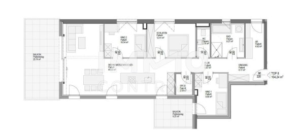 4-Zimmer Wohnung in Gmunden, Austria, Nr. 139318 4