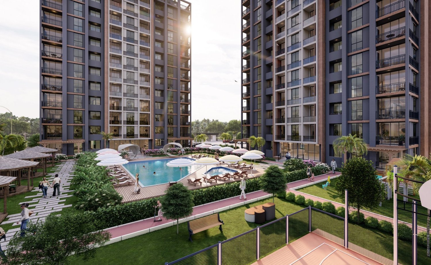 Apartment 2+1 in Mersin, Turkey No. 27549