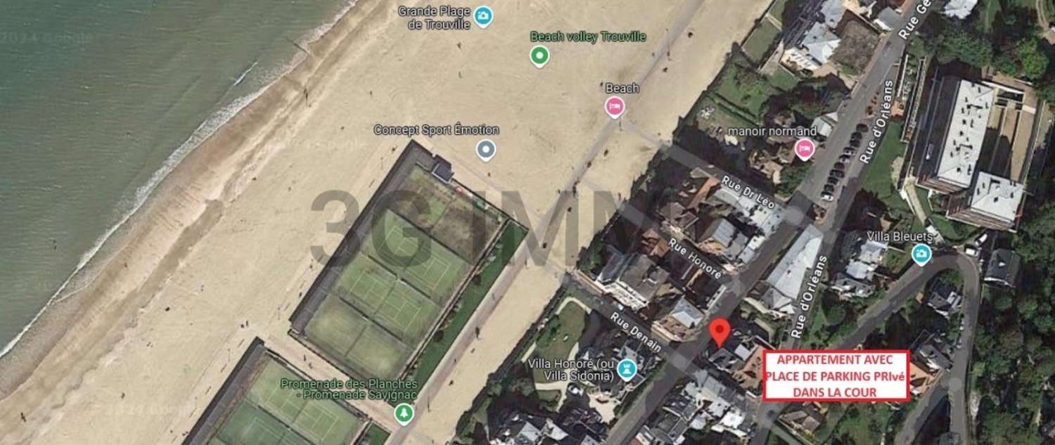 Apartamento de 1 dormitorio en Trouville-sur-Mer, France No. 197383