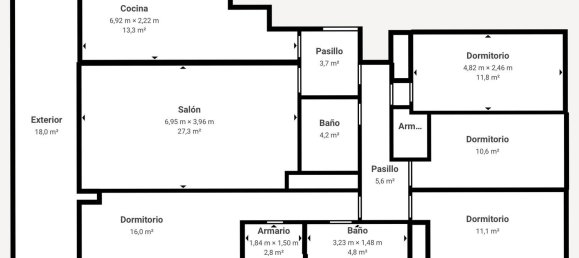 Квартира с 4 спальнями в Ривас-Васиамадрид, Испания № 170787 27