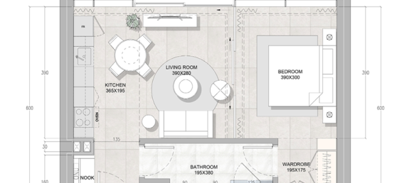 Studio à Mina Al Arab, UAE No. 121458 6