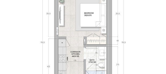 Studio à Mina Al Arab, UAE No. 121458 10