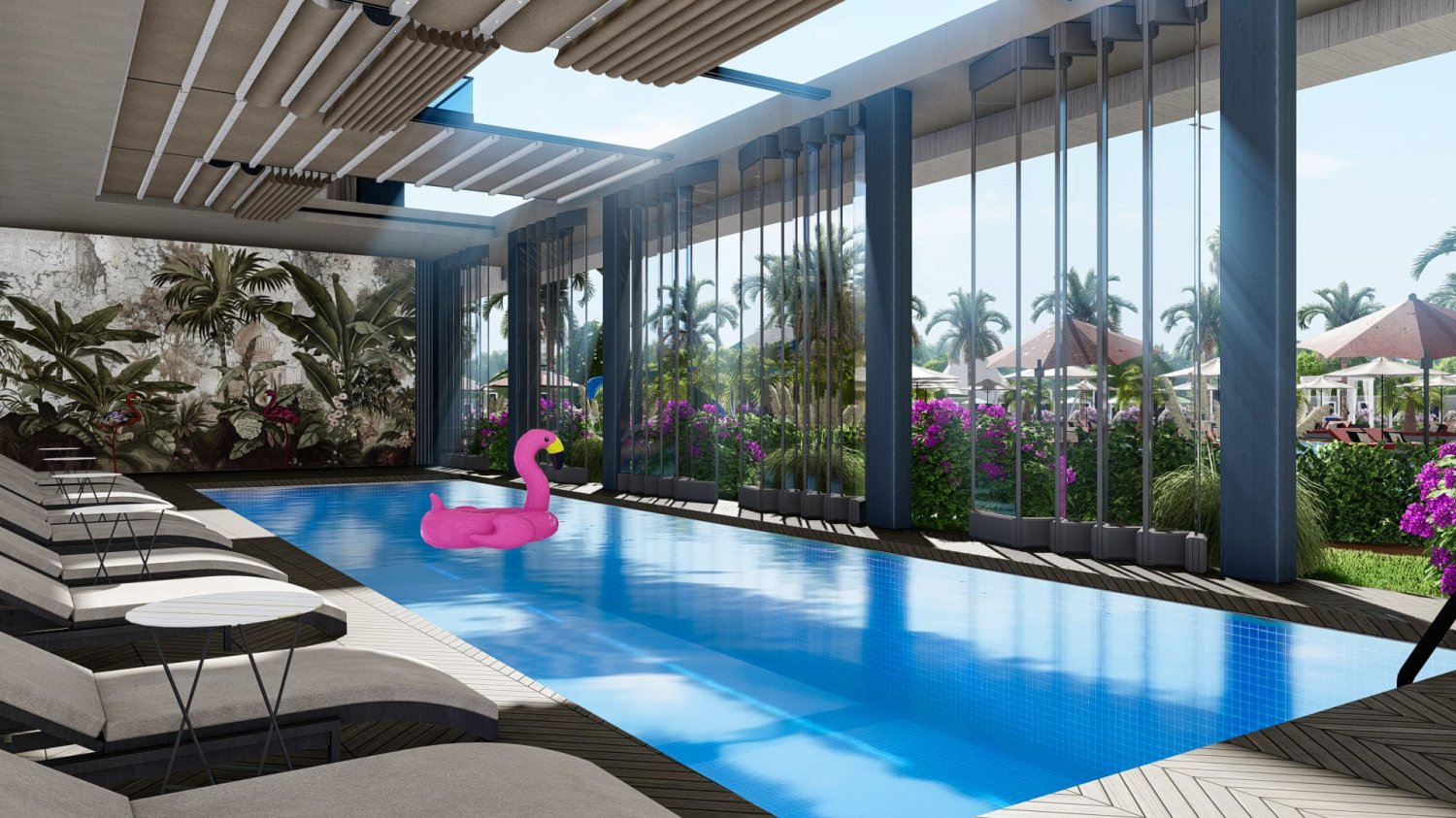 Apartment 2+1 in Mostar Residence, Avsallar, Turkey No. 36815