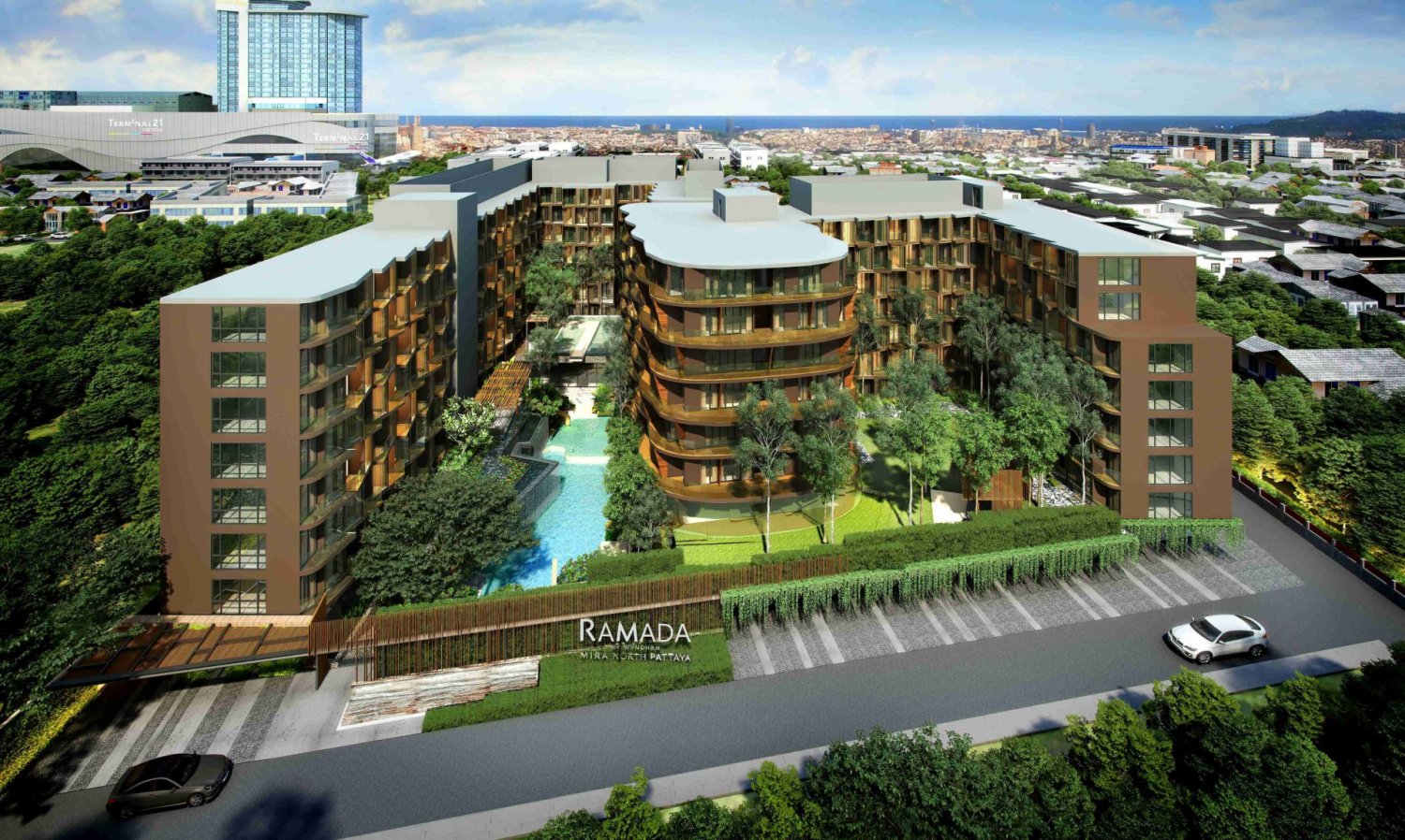 Studio in the Condo in Pattaya, Thailand No. 2425