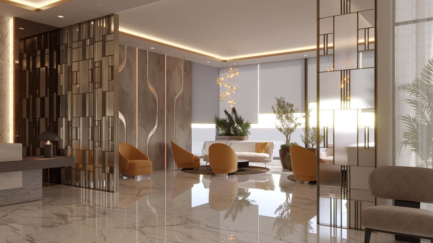 Apartamento T3 em Vivanti Residences, Jumeirah Village Circle, UAE N.º 64633