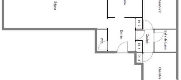 Квартира с 2 спальнями в Тьонвиль, Франция № 39111 23