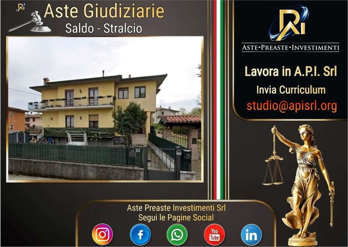 Apartamento de 3 divisões em Calcinato, Italy N.º 12166