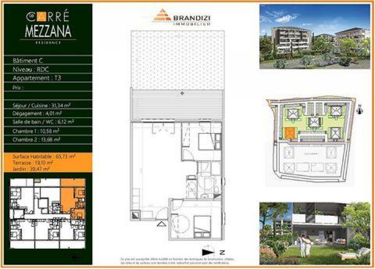 2 bedrooms Condo in Lucciana, France No. 12480