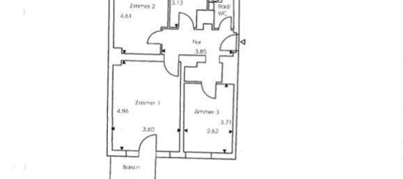 2-Zimmer Wohnung in Schöneberg, Germany, Nr. 56684 12