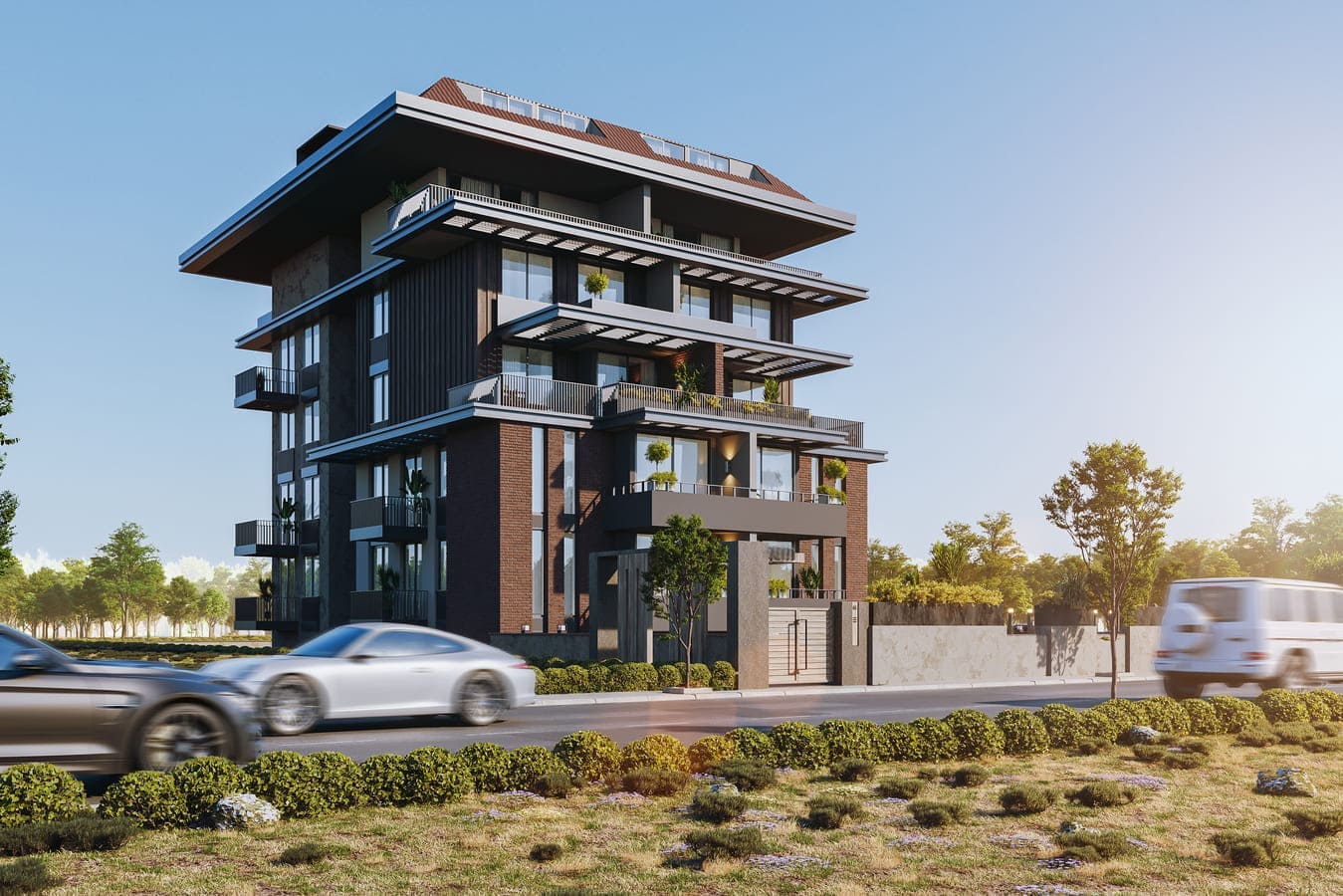 شقة 1+1 في Kestel, Turkey رقم 8793