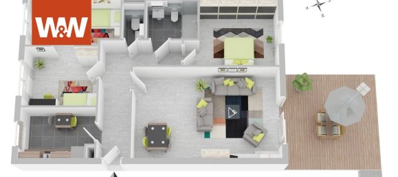 Apartamento de 1 dormitorio en Mulheim an der Ruhr, Germany No. 46640 12