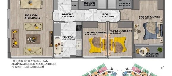 Apartamento de 1+1 en Antalya, Turkey No. 15967 21