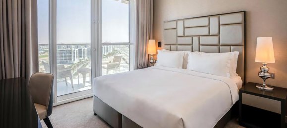 Квартира с 1 спальней в RADISSON HOTEL, Дубай, ОАЭ № 58468 2